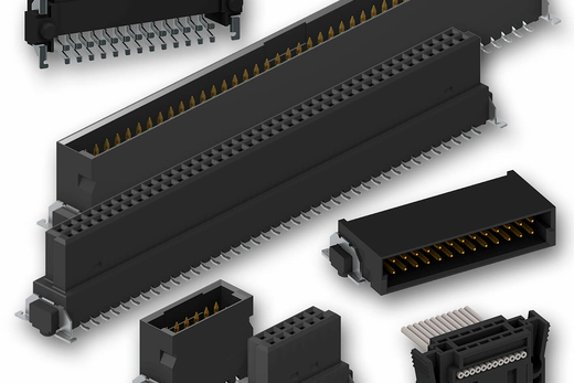 Compact and Sturdy SMT PCB Connections with a Pitch of 1.27 mm