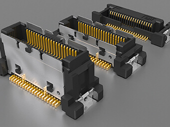 High-Speed PCB Connectors for Extended Environmental Requirements