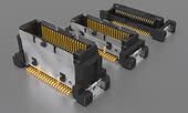 Colibri SMT connectors from ept with a thicker gold plating