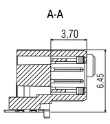 Zero8 plug profile view