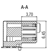 Zero8 plug profile view