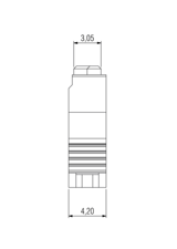 Dimensions One27 female IDC 80 pins