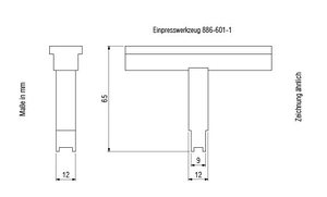 Einpresswerkzeuge 886 601 1 PowerTerminal