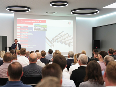 ept TechDay Attracts Over 100 Trade Visitors