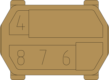 hm Kodiereinsatz ML 4678 Zeichnung